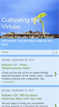 Mobile Screenshot of cultivatingthevirtues.blogspot.com