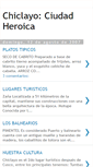 Mobile Screenshot of chiclayoturismo.blogspot.com