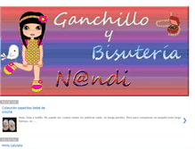 Tablet Screenshot of ganchilloybisuterianandi.blogspot.com