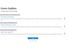 Tablet Screenshot of greengoddess1060.blogspot.com