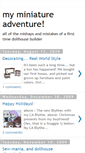Mobile Screenshot of myminiatureadventure.blogspot.com