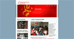 Desktop Screenshot of pedagogiaypensamientocritico.blogspot.com