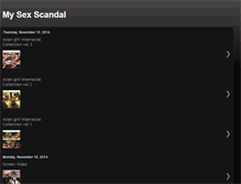 Tablet Screenshot of mysexscandals.blogspot.com