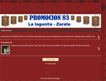 Tablet Screenshot of lapromocion83.blogspot.com