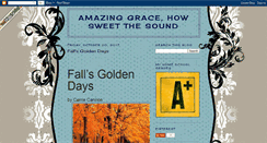 Desktop Screenshot of amazingracehowsweetthesound.blogspot.com