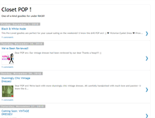 Tablet Screenshot of closetpop.blogspot.com