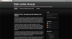 Desktop Screenshot of dlongwalk.blogspot.com