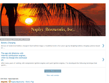 Tablet Screenshot of naplesboatworks.blogspot.com