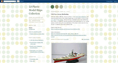 Desktop Screenshot of lsmodelships.blogspot.com