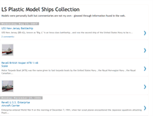 Tablet Screenshot of lsmodelships.blogspot.com