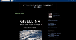 Desktop Screenshot of litaliedemgastautblogue.blogspot.com