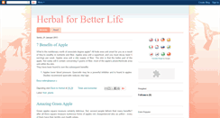Desktop Screenshot of herbalisbetter.blogspot.com