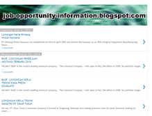 Tablet Screenshot of job-opportunity-information.blogspot.com