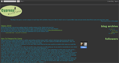 Desktop Screenshot of cypressbiblecamp.blogspot.com