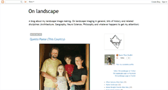 Desktop Screenshot of onlandscape.blogspot.com