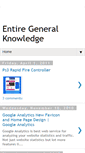 Mobile Screenshot of entiregeneralknowledge.blogspot.com