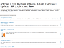 Tablet Screenshot of download-antivirusfree.blogspot.com