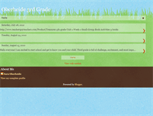 Tablet Screenshot of oberheide3rdgrade.blogspot.com
