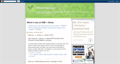 Desktop Screenshot of nebosh-revision.blogspot.com