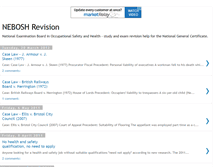 Tablet Screenshot of nebosh-revision.blogspot.com