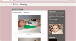 Desktop Screenshot of lifeisablessing85.blogspot.com