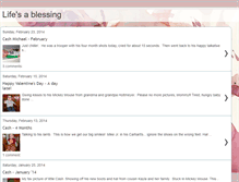Tablet Screenshot of lifeisablessing85.blogspot.com