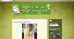 Desktop Screenshot of diarioyogur.blogspot.com