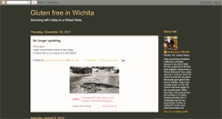 Desktop Screenshot of celiacwichita.blogspot.com