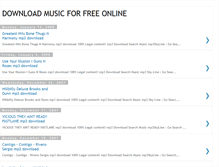Tablet Screenshot of download-music-for-free-online.blogspot.com