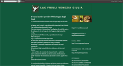 Desktop Screenshot of lacfriuli.blogspot.com