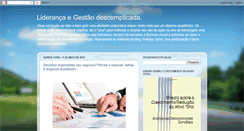 Desktop Screenshot of gestao-e-lideranca.blogspot.com