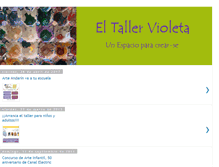 Tablet Screenshot of eltallervioleta.blogspot.com