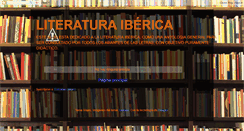 Desktop Screenshot of literaturaiberica.blogspot.com