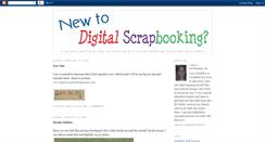 Desktop Screenshot of newtodigitalscrapbooking.blogspot.com