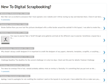 Tablet Screenshot of newtodigitalscrapbooking.blogspot.com