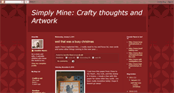 Desktop Screenshot of jennscraftythoughts.blogspot.com