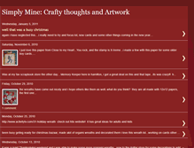 Tablet Screenshot of jennscraftythoughts.blogspot.com