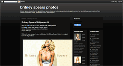 Desktop Screenshot of britneyspearsphotos.blogspot.com