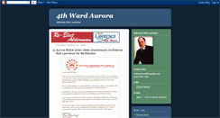 Desktop Screenshot of 4thwardaurora.blogspot.com