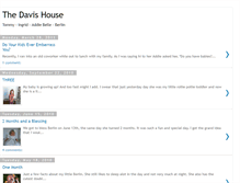 Tablet Screenshot of davishouseblog.blogspot.com