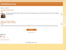 Tablet Screenshot of itsstillablessing.blogspot.com