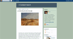 Desktop Screenshot of a-constant-search.blogspot.com