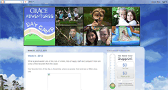 Desktop Screenshot of graceadventuresdaycamp.blogspot.com