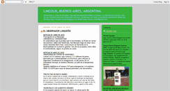 Desktop Screenshot of lincoln-ciudad.blogspot.com