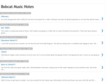 Tablet Screenshot of bobcatmusicnotes.blogspot.com