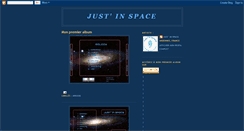 Desktop Screenshot of just-in-space.blogspot.com