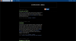 Desktop Screenshot of concedemma.blogspot.com