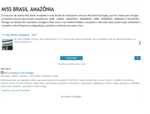 Tablet Screenshot of missamazonia.blogspot.com