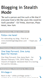 Mobile Screenshot of blogginginstealthmode.blogspot.com