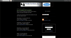 Desktop Screenshot of friendlyconsultants.blogspot.com